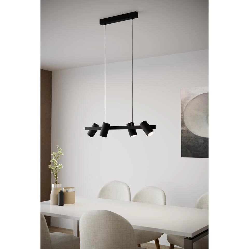 EGLO Gatuela 1 Hanglamp - E14 - 76 cm - Zwart 6 EGLO Gatuela 1 Hanglamp - E14 - 76 cm - Zwart - Afbeelding 4