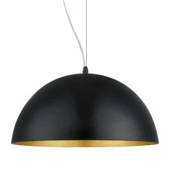 EGLO  Gaetano 1 Hanglamp - 1 Lichts - Ø38cm - Zwart, Goud -Beroemde Verlichtings Winkel 1000070927 0102