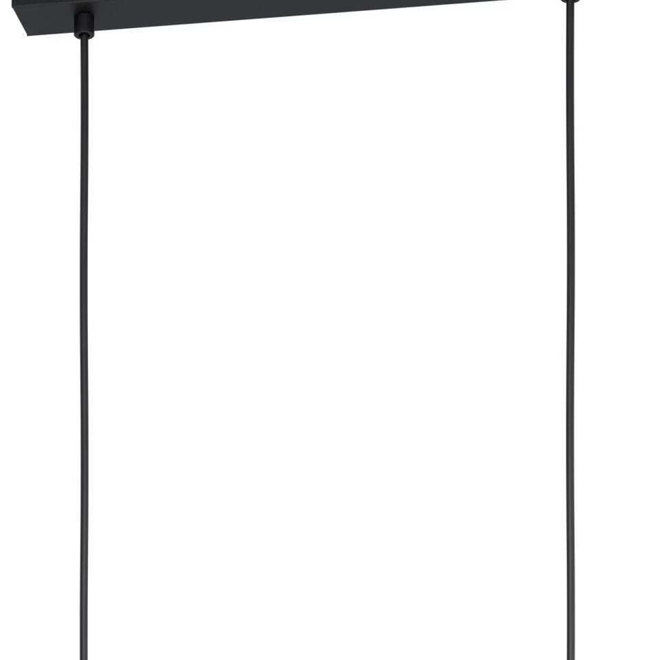 EGLO Hornwood 1 Hanglamp - E27 - 78 cm - Zwart/Wit 4 EGLO Hornwood 1 Hanglamp - E27 - 78 cm - Zwart/Wit - Afbeelding 2