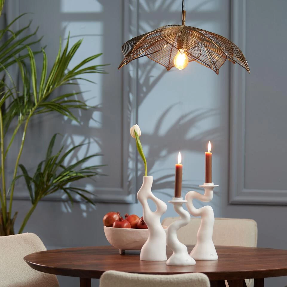 Hanglamp Pavas - Goud - Ø54cm 4 Hanglamp Pavas - Goud - Ø54cm - Afbeelding 2