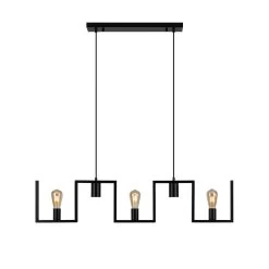 Ylumen Hanglamp Row - 5 Lichts - 112 X150 Cm - Zwart -Beroemde Verlichtings Winkel 1000072962 0102