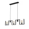 Ylumen Hanglamp Row - 5 Lichts - 112 X150 Cm - Zwart -Beroemde Verlichtings Winkel 1000072962