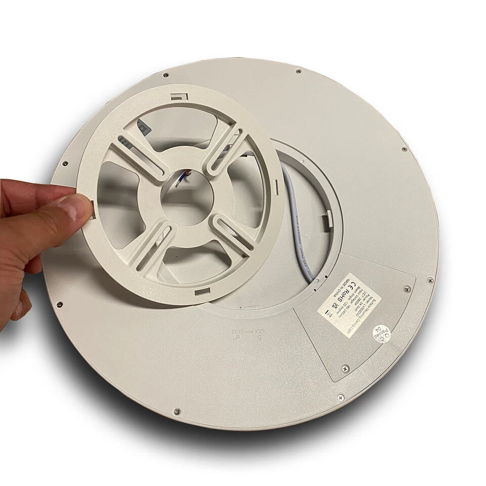 Highlight Plafondlamp Piatto - 1 Lichts - 23.5 X2.5 Cm - Wit 5 Highlight Plafondlamp Piatto - 1 Lichts - 23.5 X2.5 Cm - Wit - Afbeelding 3