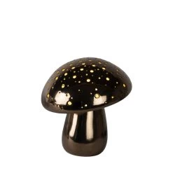 Lucide FUNGO Tafellamp - Zwart Chroom