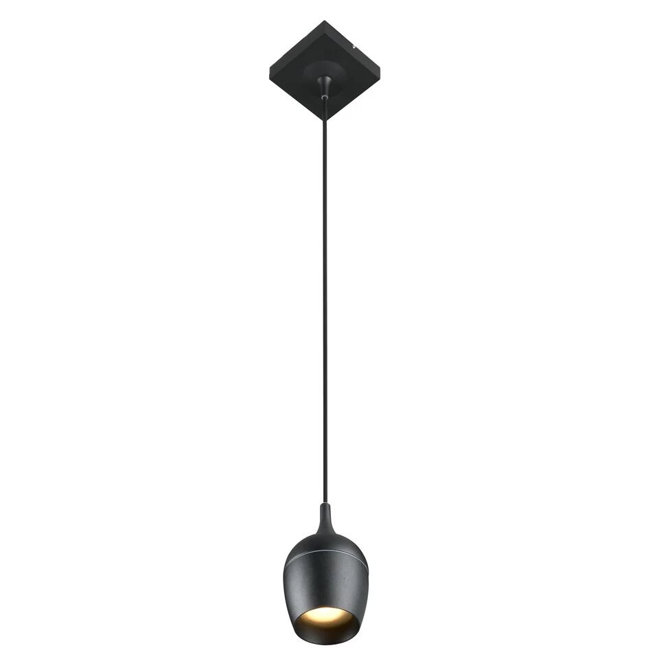 Lucide PRESTON Hanglamp - Zwart 3 Lucide PRESTON Hanglamp - Zwart