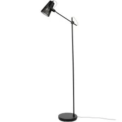 Puur Selfors Vloerlamp - Metaal - Zwart