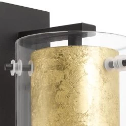EGLO Pinto Gold Wandlamp - E27 - 27 Cm - Zwart/Goud 8 EGLO Pinto Gold Wandlamp - E27 - 27 Cm - Zwart/Goud -Beroemde Verlichtings Winkel 1000076828 0102