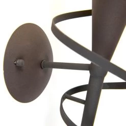 QAZQA Landelijk Wandlamp Roestbruin Met Creme Glas - Castle -Beroemde Verlichtings Winkel 1000078895 0103