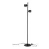 Giga Meubel Vloerlamp Zwart - Metaal - 25x25x151cm - Lamp Milano -Beroemde Verlichtings Winkel 1000079182