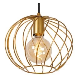 Lucide DANZA Hanglamp - Mat Goud / Messing -Beroemde Verlichtings Winkel 1000082440 0102