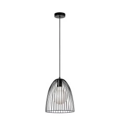 Lucide MACARONS Hanglamp - Zwart -Beroemde Verlichtings Winkel 1000082463 0101