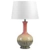 Beliani Tafellamp NIZAO - Multicolor Keramiek, Linnen