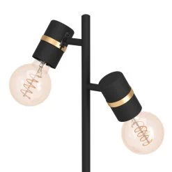 EGLO Lurone Tafellamp - E27 - 50 Cm - Zwart/Koper -Beroemde Verlichtings Winkel 1000084203 0102