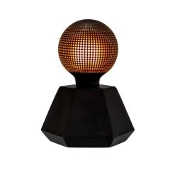 Pauleen Black Flare Tafellamp - 2xAA - Zwart