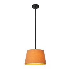 Lucide WOOLLY Hanglamp - Okergeel