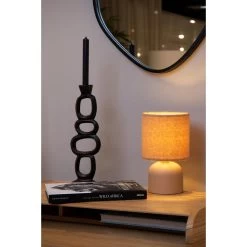 Lucide WOOLLY Tafellamp - Okergeel 8 Lucide WOOLLY Tafellamp - Okergeel -Beroemde Verlichtings Winkel 1000086031 0102