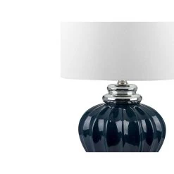 Beliani Tafellamp NERIS - Blauw Keramiek 9 Beliani Tafellamp NERIS - Blauw Keramiek -Beroemde Verlichtings Winkel 1000087231 0104