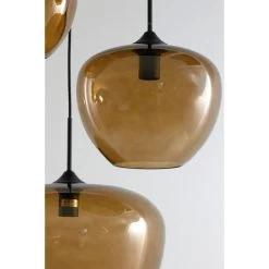 Hanglamp Mayson - Bruin Glas - Ø40cm - 3L 8 Hanglamp Mayson - Bruin Glas - Ø40cm - 3L -Beroemde Verlichtings Winkel 1000090008 0110