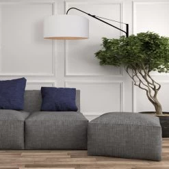 Steinhauer Wandlamp Elegenant - 1 Lichts - 120x56 Cm - Zwart -Beroemde Verlichtings Winkel 1000091896 0102