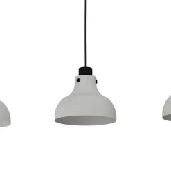 EGLO Matlock Hanglamp - E27 - 90 Cm - Grijs/Zwart - Staal -Beroemde Verlichtings Winkel 1000091904 0102