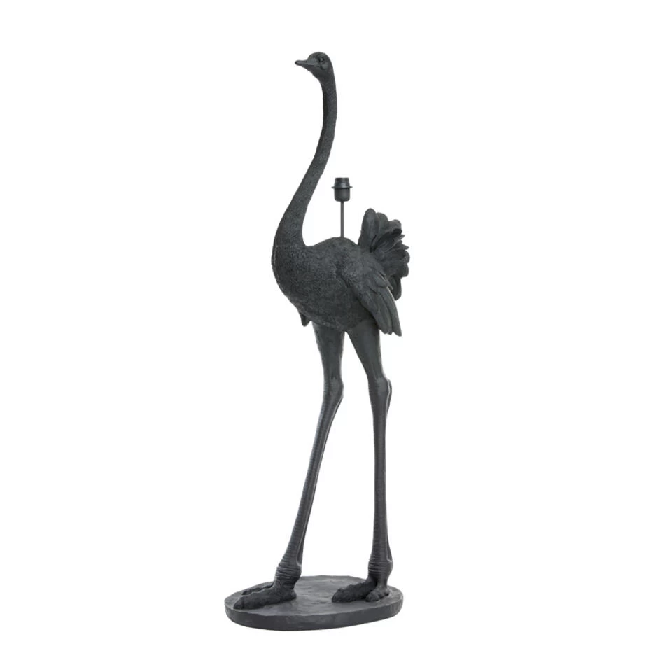 Light & Living - Vloerlamp OSTRICH - 62x50x146.5cm - Zwart 4 Light & Living - Vloerlamp OSTRICH - 62x50x146.5cm - Zwart - Afbeelding 2