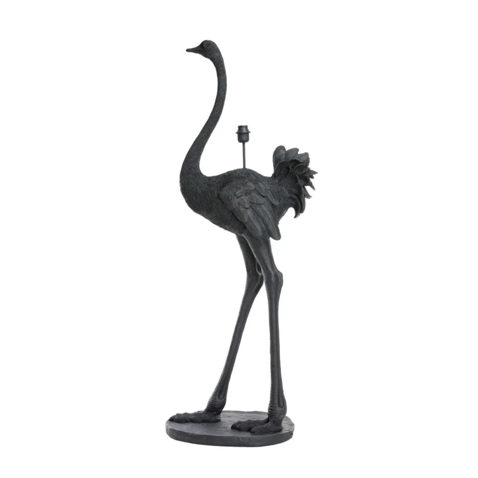 Light & Living - Vloerlamp OSTRICH - 62x50x146.5cm - Zwart 3 Light & Living - Vloerlamp OSTRICH - 62x50x146.5cm - Zwart