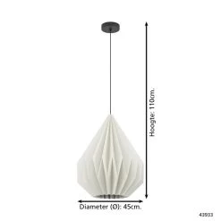 EGLO MINTING Hanglamp - E27 - Zwart -Beroemde Verlichtings Winkel 1000096094 0103