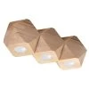 Sollux Plafondlamp Woody - 3 Lichts - 36 X12 Cm - Beige