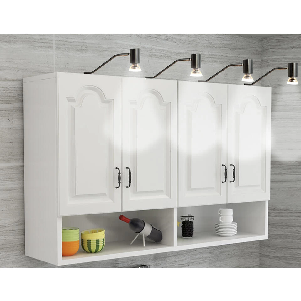 Ylumen Kast Verlichting - 1 Lichts - 30 X11.5 Cm - Mat Chroom 4 Ylumen Kast Verlichting - 1 Lichts - 30 X11.5 Cm - Mat Chroom - Afbeelding 2