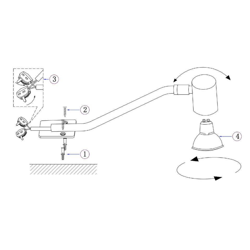 Ylumen Kast Verlichting - 1 Lichts - 30 X11.5 Cm - Mat Chroom 6 Ylumen Kast Verlichting - 1 Lichts - 30 X11.5 Cm - Mat Chroom - Afbeelding 4