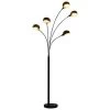 VidaXL Lamp Staand 5xE14 200 Cm Zwart En Goud -Beroemde Verlichtings Winkel 1215338789