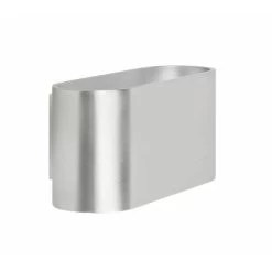 Highlight Wandlamp Oval - 1 Lichts - 8x8 Cm - Mat Chroom