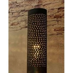 Freelight Tafellamp Forato - H 42 Cm - Bruin - Zwart -Beroemde Verlichtings Winkel 1429890104 0102