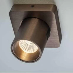 Artdelight Spot Laguna 1 Lichts - 10 X 10 Cm - Mat Brons -Beroemde Verlichtings Winkel 1530089678 0103