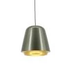 Artdelight Hanglamp Santiago - Ø 35 Cm - Mat Chroom-goud -Beroemde Verlichtings Winkel 1689007708