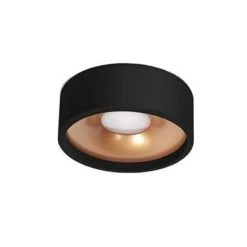 Artdelight Plafondlamp Orlando - Ø 14 Cm - Zwart-goud 7 Artdelight Plafondlamp Orlando - Ø 14 Cm - Zwart-goud -Beroemde Verlichtings Winkel 1718188675 0102