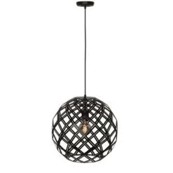 Freelight Hanglamp Emma - 30 Cm - Bol - Zwart -Beroemde Verlichtings Winkel 1722862770 0101