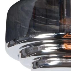 Highlight Plafondlamp Deco Cambridge - Ø 30 Cm - Rook 5 Highlight Plafondlamp Deco Cambridge - Ø 30 Cm - Rook -Beroemde Verlichtings Winkel 1857057640 0101