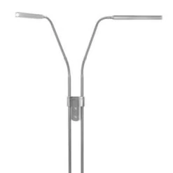 Highlight Vloerlamp Murcia 2 Lichts - H 145 Cm - Mat Chroom -Beroemde Verlichtings Winkel 1979581801 0102