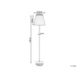 Beliani Staande Lamp TORYSA - Zwart Ijzer -Beroemde Verlichtings Winkel 1f6269a7e3334d928bef9cfb4e5992b5