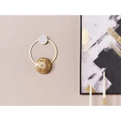 Beliani Muurlamp PONUGA - Goud Metaal -Beroemde Verlichtings Winkel 469f477134ba4706907caa250aac01da