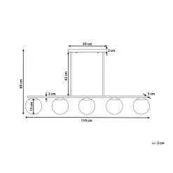 Beliani Hanglamp ZIKULI - Goud Metaal 8 Beliani Hanglamp ZIKULI - Goud Metaal -Beroemde Verlichtings Winkel 470ca408712c4abfa6bba453a4d1e197