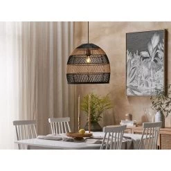 Beliani Hanglamp BUMI - Natuurlijk Rotan -Beroemde Verlichtings Winkel 50774389ad4c4ca1b82f974bfb078725