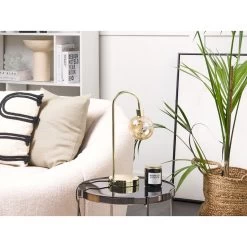 Beliani Tafellamp RAMIS - Goud Staal 9 Beliani Tafellamp RAMIS - Goud Staal -Beroemde Verlichtings Winkel 56217febc6ea4c7f85b82d878efe1878