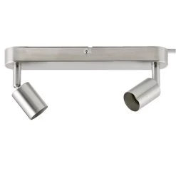 2-spot Basic - Zilverkleur -Beroemde Verlichtings Winkel 60201011 0100