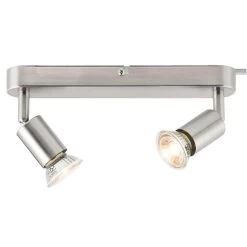 2-spot Basic - Zilverkleur