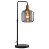 Tafellamp Toulouse - Zwart - 38-60x26x18 Cm -Beroemde Verlichtings Winkel 60304021