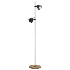 Vloerlamp Siem - Zwart - Ø28x153 Cm