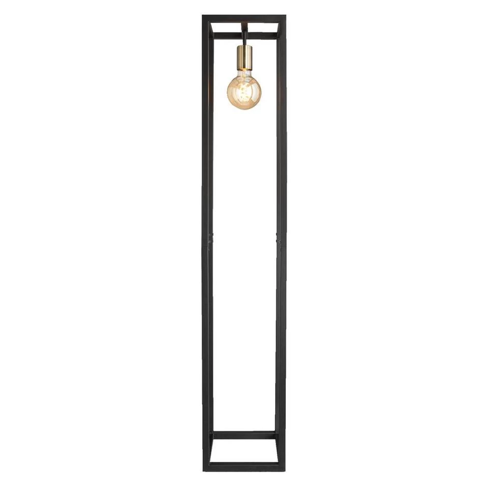 Vloerlamp Casper - Zwart - 120x22x22 Cm 3 Vloerlamp Casper - Zwart - 120x22x22 Cm