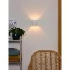 Lucide Wandlamp Devi - Wit 1 Lucide Wandlamp Devi - Wit -Beroemde Verlichtings Winkel 81002635